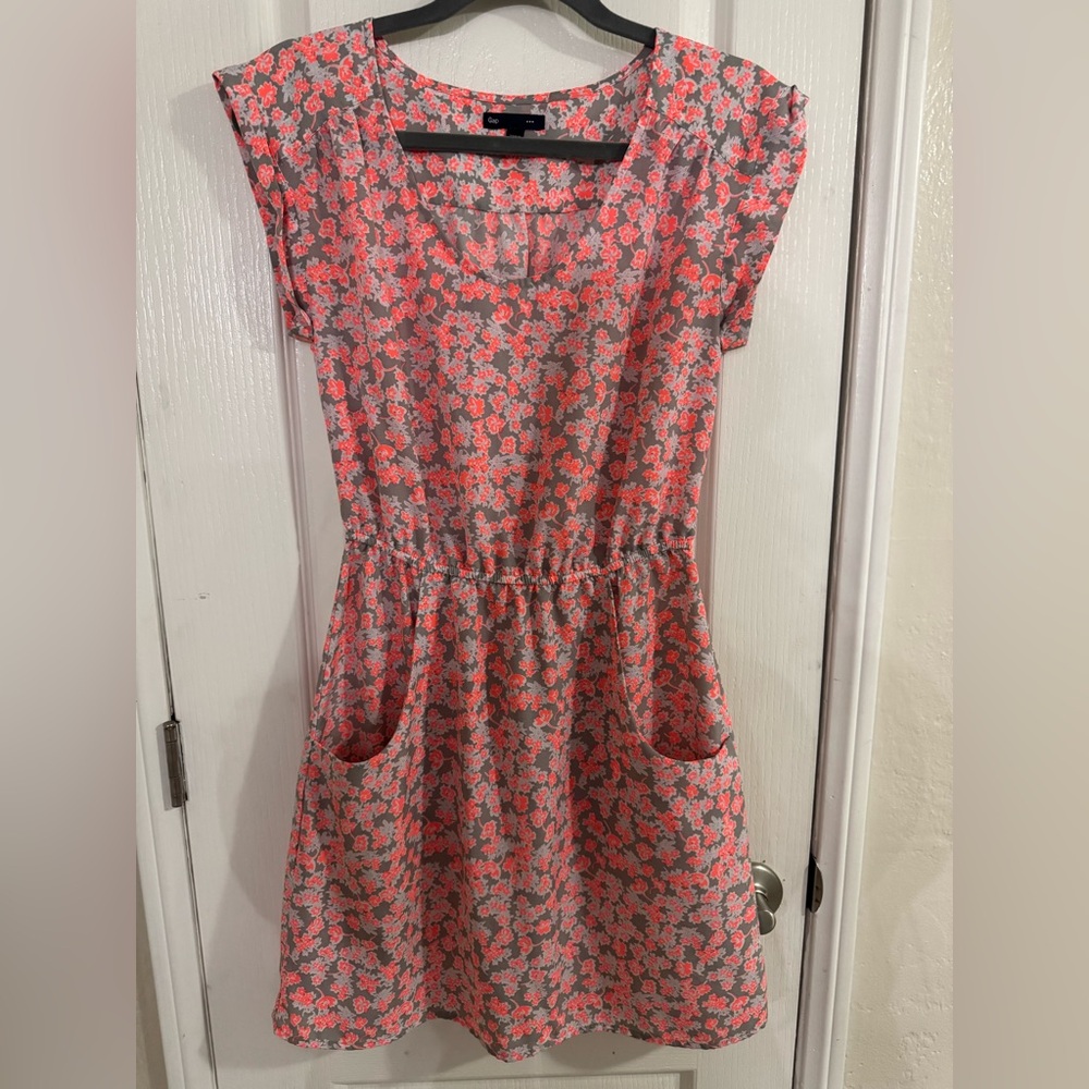Beautiful Gap floran spring woman mini dress size xs